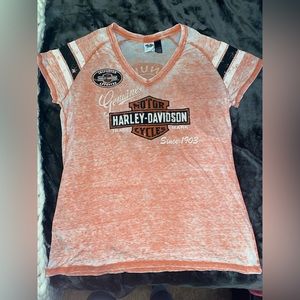 🧡 Harley Davidson Rhinestone Women’s Shirt